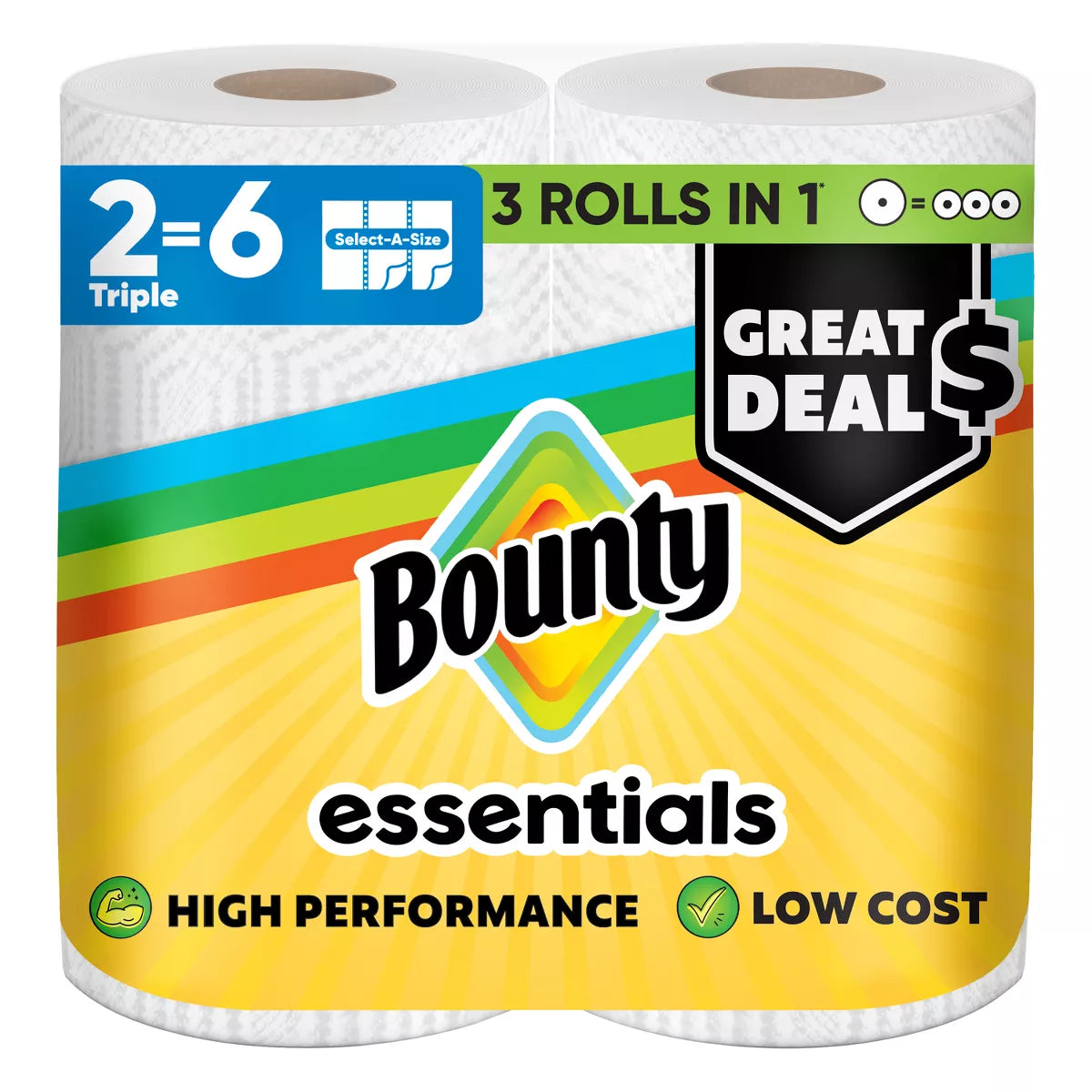 Bounty Essentials Select-A-Size Paper Towels