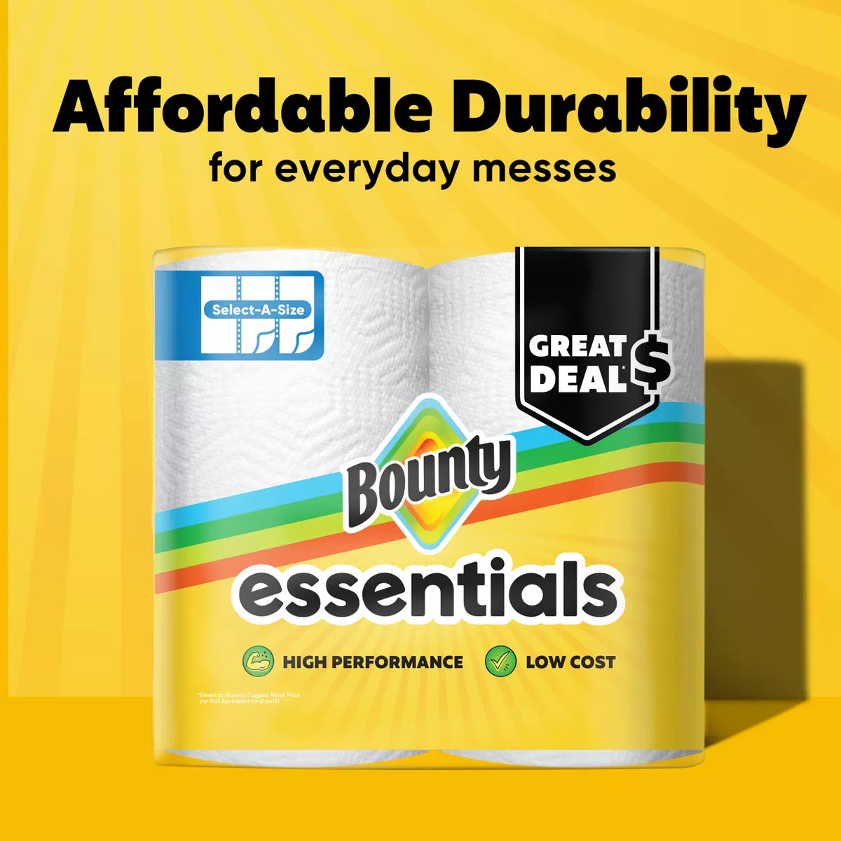 Bounty Essentials Select-A-Size Paper Towels