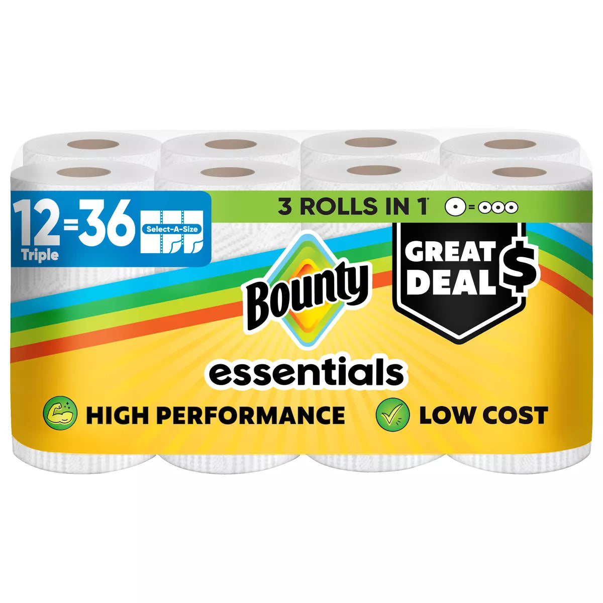 Bounty Essentials Select-A-Size Paper Towels