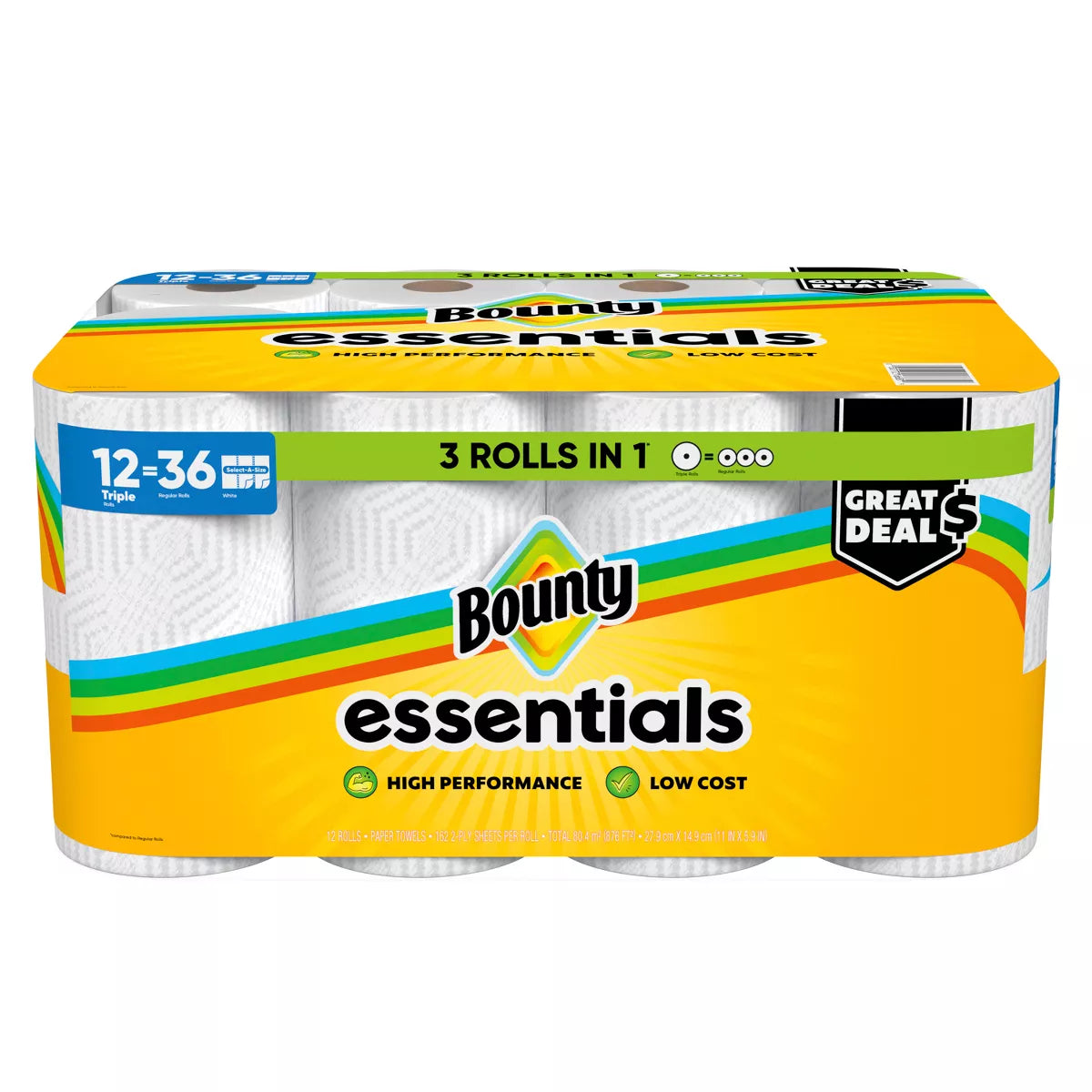 Bounty Essentials Select-A-Size Paper Towels