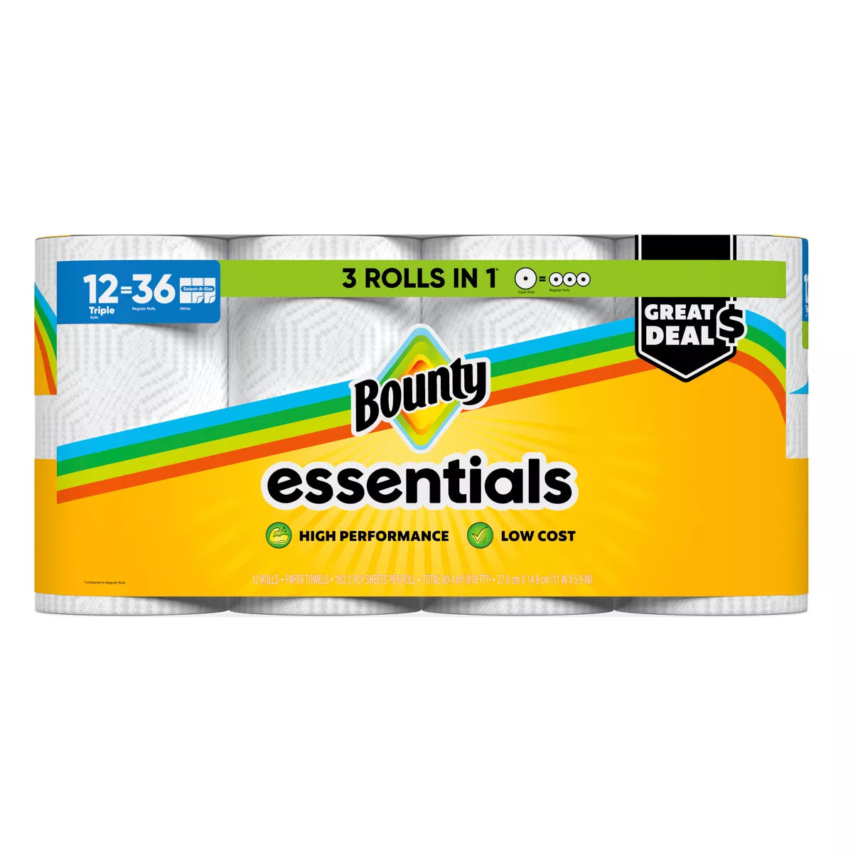 Bounty Essentials Select-A-Size Paper Towels